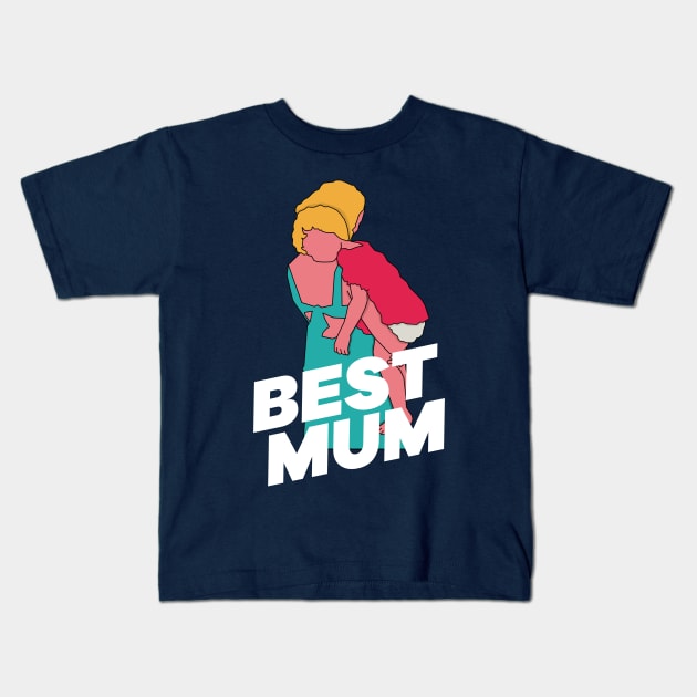 Happy Mother's Day Kids T-Shirt by theladyernestember